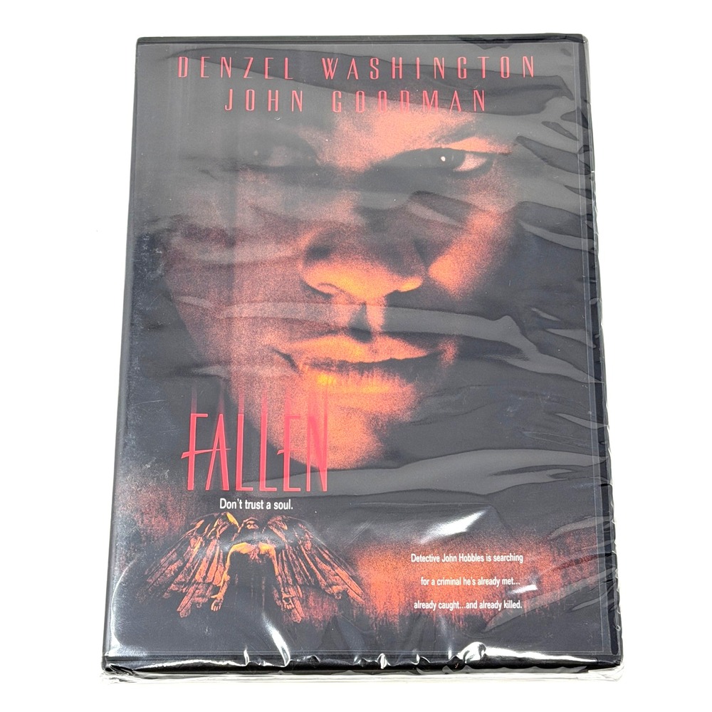 Fallen DVD Denzel Washington John Goodman Thriller Warner Bros Sealed